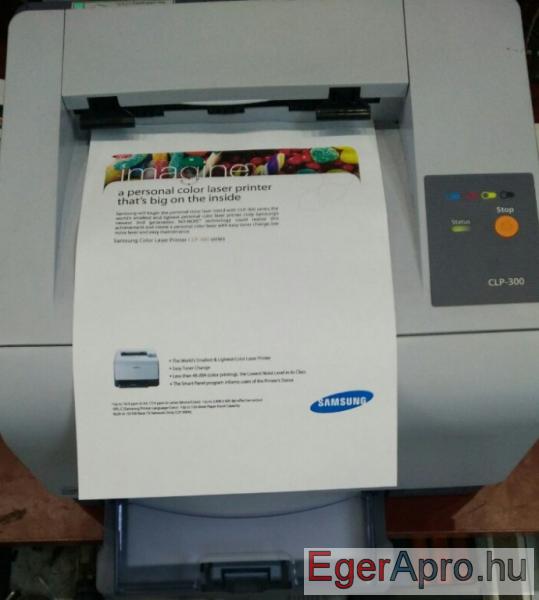 Számítógépek - Samsung CLP-300 színes lézernyomtatók eladók